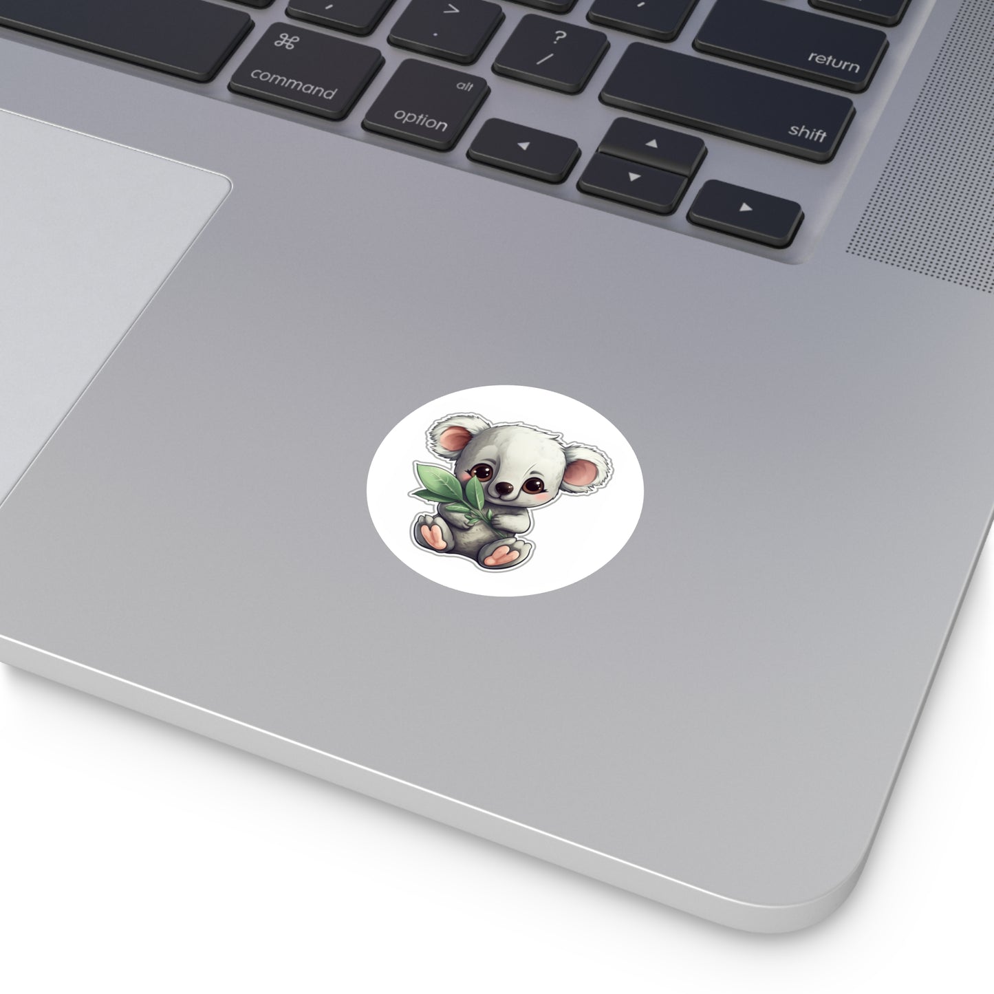 Cute Baby Koala | Round Stickers, IndoorOutdoor