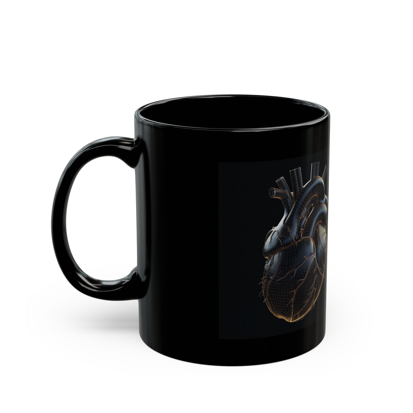 11oz Black Mug